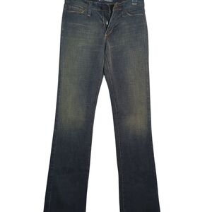 Joe's Jeans 29 Waist Eclipse Dark Wash Boot Cut Jeans Button Fly, Normcore